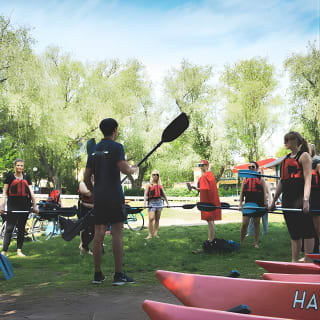 Aventura de kayak autoguiada en Estocolmo Central (kayak de un solo uso) 2