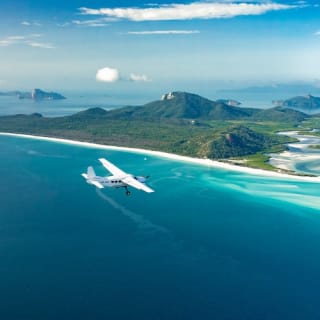Whitsundays Ocean Rafting & Scenic Flight Combo 2