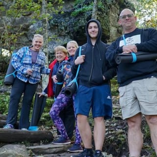 Mountaintop Yoga & Meditation Hike in Asheville 8