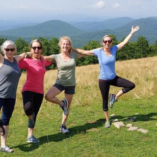 Mountaintop Yoga & Meditation Hike in Asheville 11