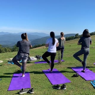 Mountaintop Yoga & Meditation Hike in Asheville 13