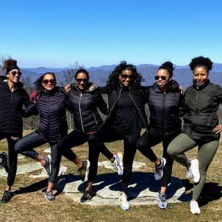 Mountaintop Yoga & Meditation Hike in Asheville 17