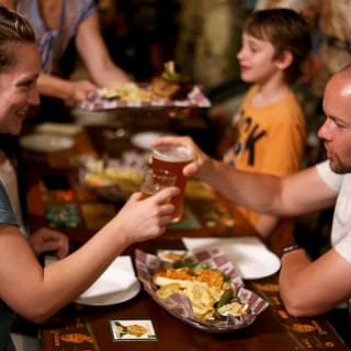 Quimera Brewpub: drink menu in an 18th century tunnel 3