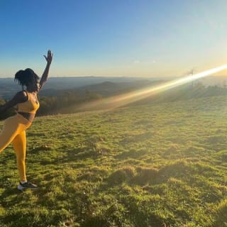 Mountaintop Yoga & Meditation Hike in Asheville 24