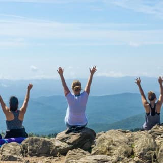Mountaintop Yoga & Meditation Hike in Asheville 26