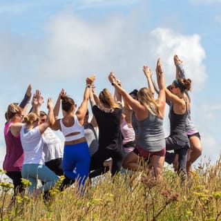 Mountaintop Yoga & Meditation Hike in Asheville 27