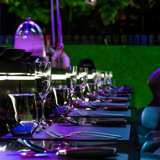 Fly Dining 4 Course Sunset and City Light Dinner Over San Juan 9