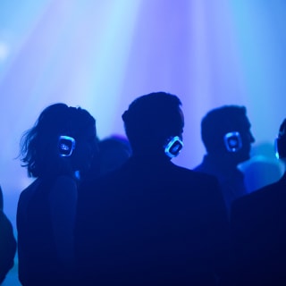 Anything Glows: A Silent Dueling DJ's Glow in the Dark Dance Party! 4