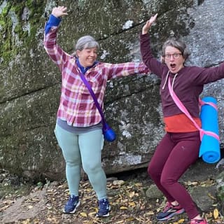 Mountaintop Yoga & Meditation Hike in Asheville 36