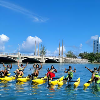 Adventure Water Bike in Condado Lagoon, San Juan 3