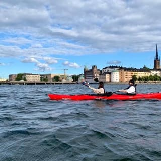 Geführte Kajaktour durch den zentralen Teil Stockholms 8