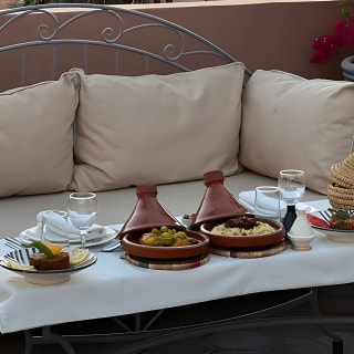 Cours de cuisine marocaine avec maket dans la médina de Marrakech 21