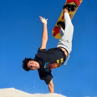 Glam Sandboarding in Cape Town Atlantis White Sand Dunes 1