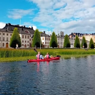 Geführte Kajaktour durch den zentralen Teil Stockholms 10