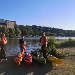 Geführte Kajaktour durch den zentralen Teil Stockholms 11