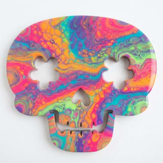 A 🎃 Glow Crazy! Blacklight Paint Pour & Sip Party 7
