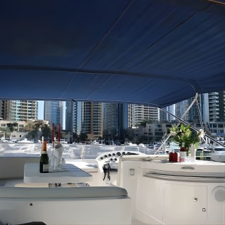 Yacht Trip Dubai : Book 56 ft Premium Yacht up to 21 people 22