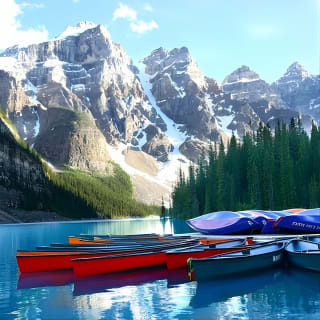 Desde Calgary: explora el lago Moraine, el lago Louise y Banff. 9