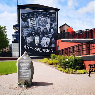 The troubles Bogside walking tour  3