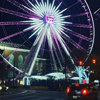 City Lights Atlanta Night-Time Tour mit Foto- und Dinner-Stop 10