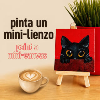 ¡Taller de mini-lienzo! 1
