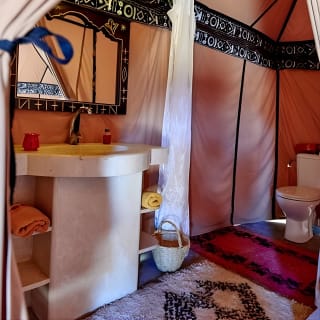 Nuit à dos de chameau dans le désert de Merzouga/ Erg Chebbi 11