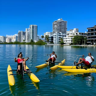 Adventure Water Bike in Condado Lagoon, San Juan 5
