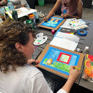 ARTEVERANO - Clases de óleo pastel 3