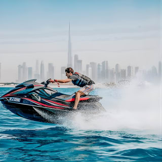 2 Hours Jet Ski Tour Dubai - Atlantis -JBR -Burj al Arab - Burj Khalifa views 2