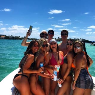 Miami Sandbar Island Yacht Charter40 Boat Rental Tours Private  2