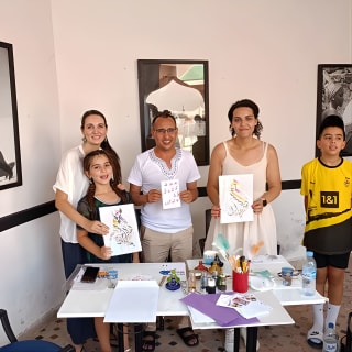 Atelier de calligraphie arabe à Marrakech 6
