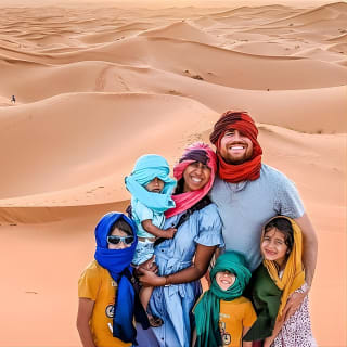Nuit à dos de chameau dans le désert de Merzouga/ Erg Chebbi 12