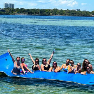 Miami Sandbar Island Yacht Charter40 Boat Rental Tours Private  14