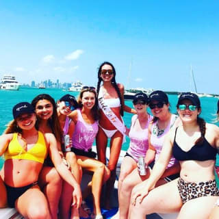 Miami Sandbar Island Yacht Charter40 Boat Rental Tours Private  15