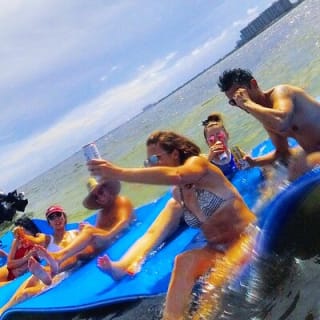 Miami Sandbar Island Yacht Charter40 Boat Rental Tours Private  20