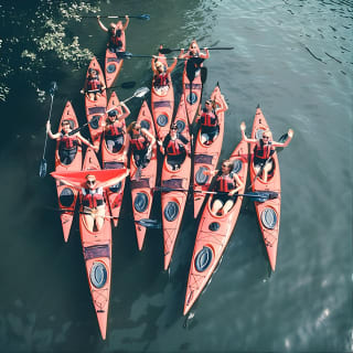 Aventura de kayak autoguiada en Estocolmo Central (kayak de un solo uso) 7
