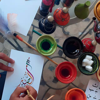 Atelier de calligraphie arabe à Marrakech 7