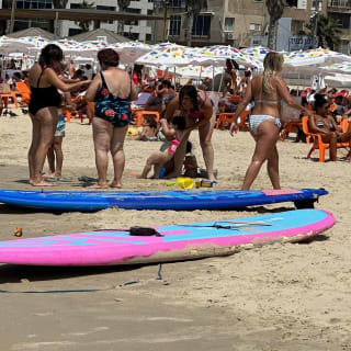 תל אביב: שיעורי גלישת גלים מקצועיים בביץ' קלאב תל אביב 5