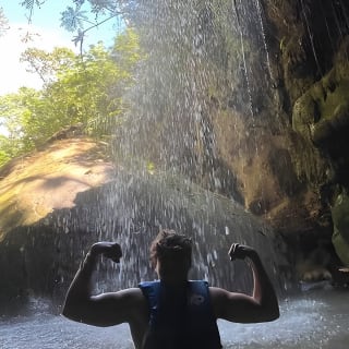 Cave, Waterfall and River Adventure in Charco Azul from San Juan 38