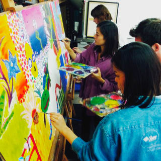 Taller de pintura gratuito con materiales y café incluidos 4