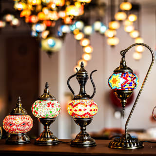 Mosaic Art Classes Orange: Turkish Lamp Workshop 7