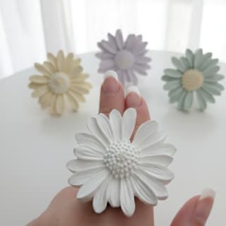 Mother's Day Eco-stone Workshop: Daisies Napkin Rings 2