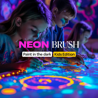 Neon Brush Kids: A Family-Friendly Art Experience 1