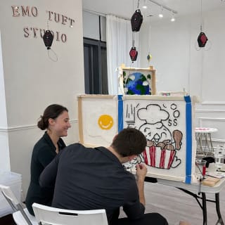 Atelier de tuftage pour deux : crée ton propre tapis 2