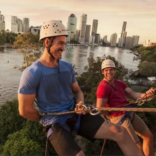 Disciplina del panda: discesa in corda dai promontori di Kangaroo Point a Brisbane 2