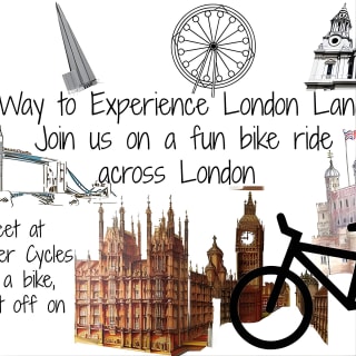 Fun Bike Ride to LDN Landmarks +quirky facts+post ride pint 11