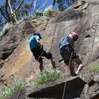 Disciplina del panda: discesa in corda dai promontori di Kangaroo Point a Brisbane 6