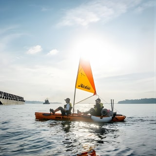 Kayak Sailing en Singapur, Manglar, Kelong y Pulau Ubin, comida con marisco incluida 8