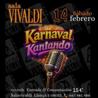 Karnaval Kantando en la Sala Vivaldi 1