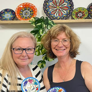 Painting Classes Wichita Falls: Ceramic Plates & Bowls 3